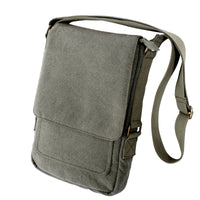 Thumbnail for Vintage Olive Canvas Military Tech Bag