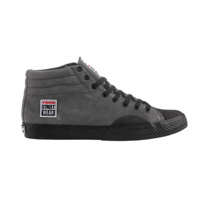 Vision Street Wear Charcoal Suede High Top