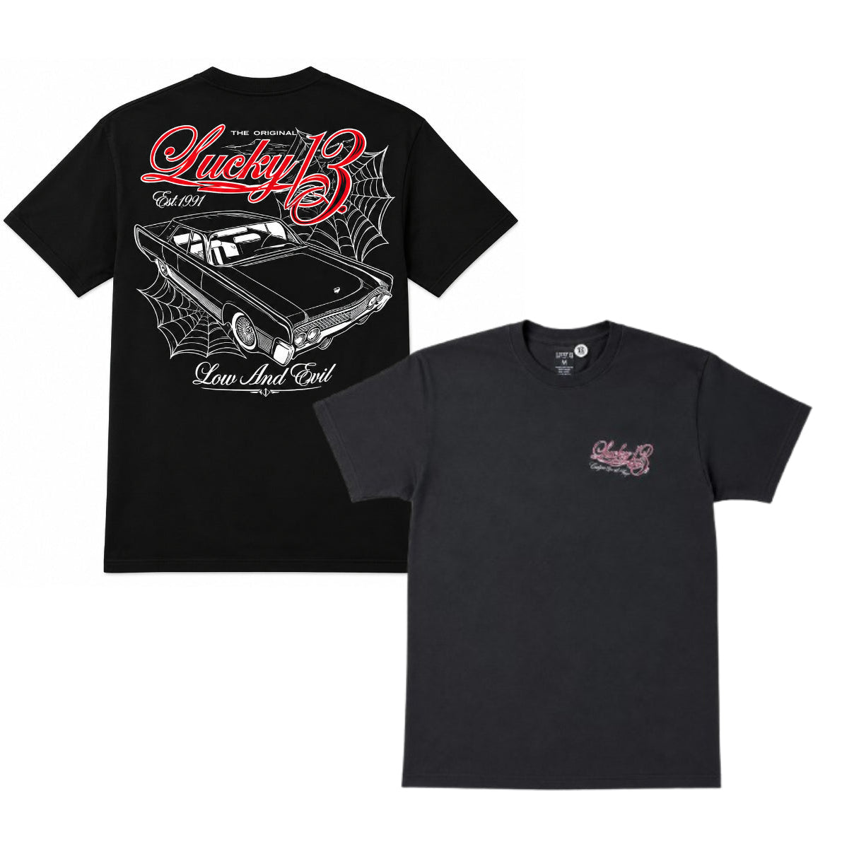 Lucky 13 Low And Evil T-Shirt