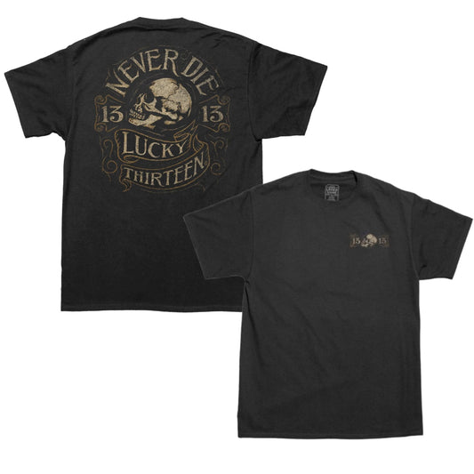 Lucky 13  Never Die T-Shirt