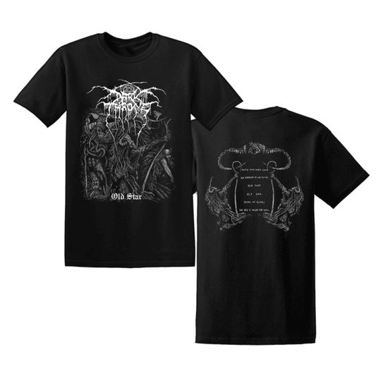 Darkthrone Old Star T Shirt Red Zone