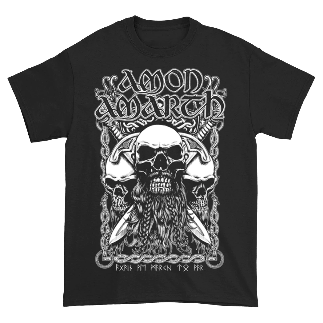 Amon Amarth Bearded Skull T-Shirt