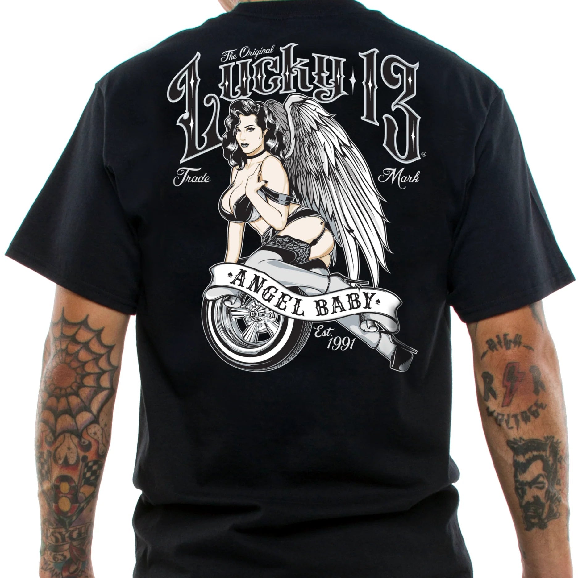 Lucky 13 Angel Baby T-Shirt