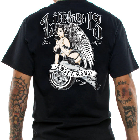 Lucky 13 Angel Baby T-Shirt