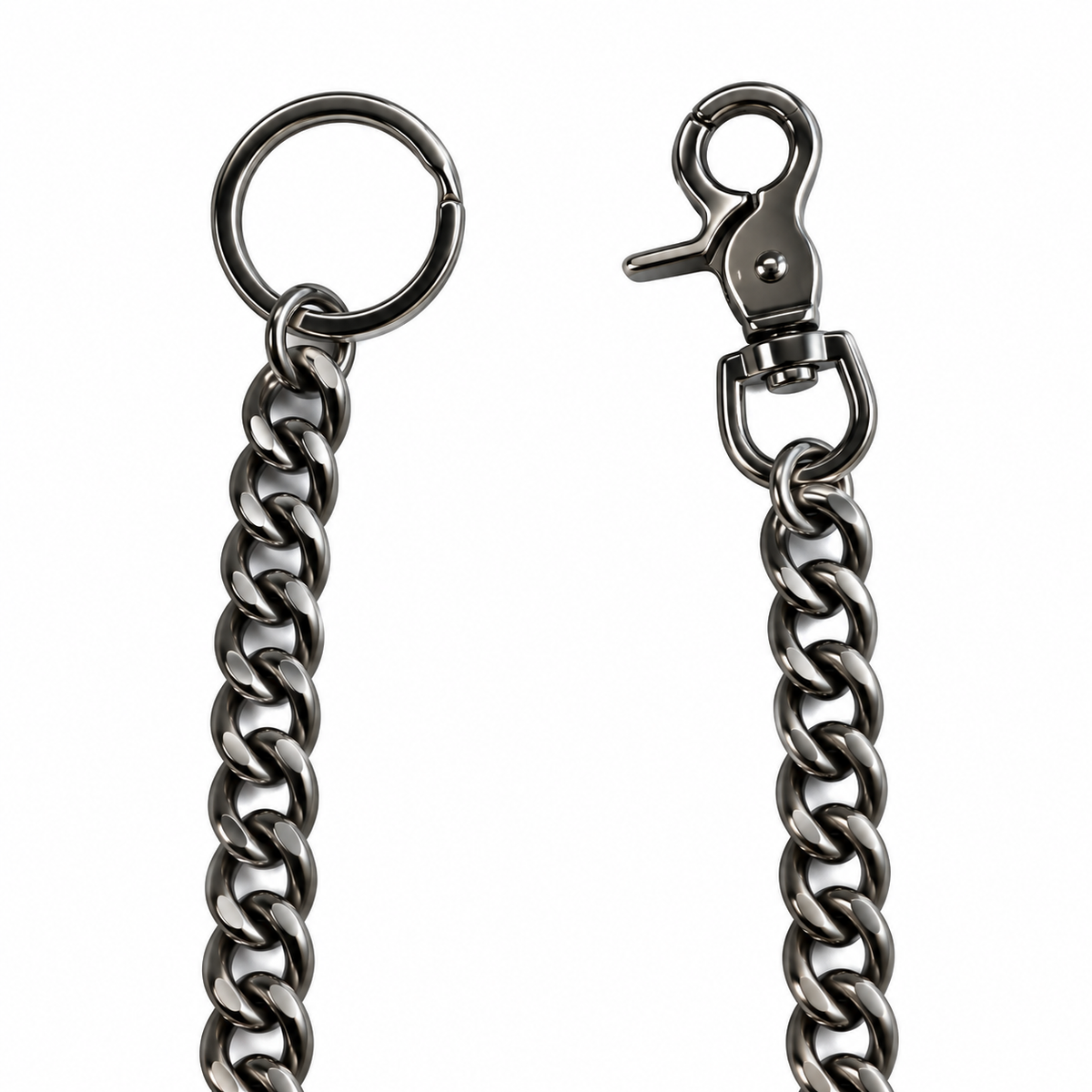 Chrome Wallet Chain 21"