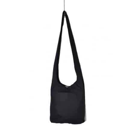 Black Slouchy Shoulder Bag