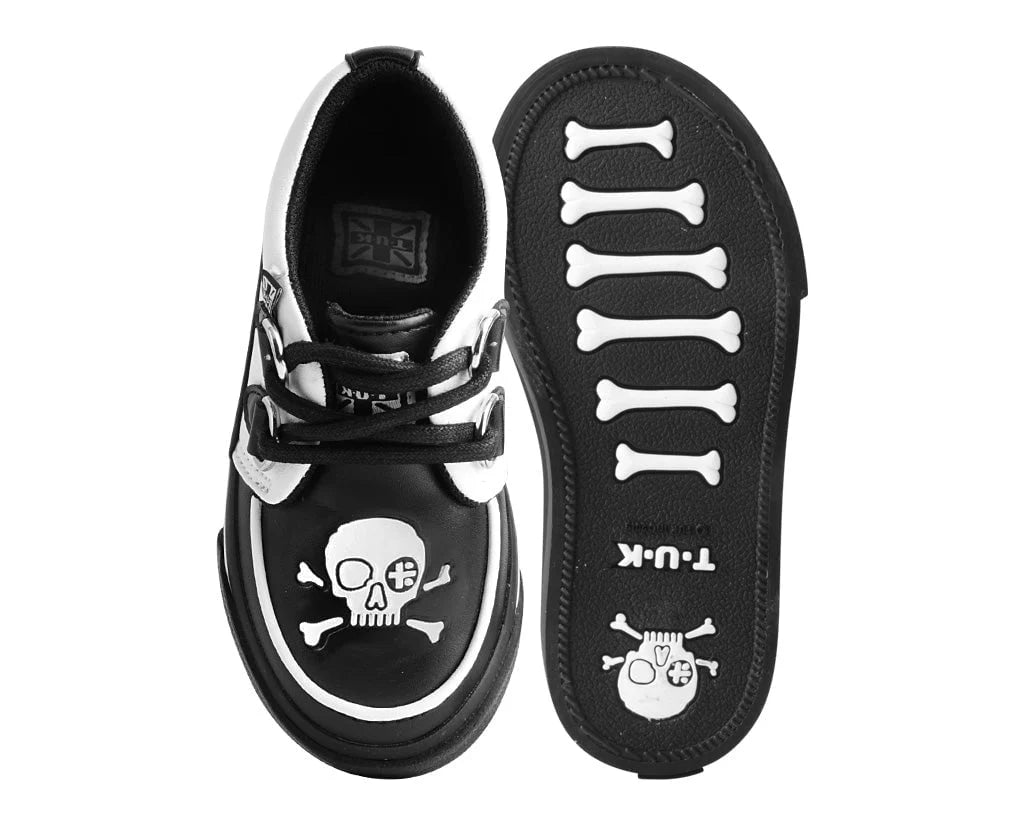 TUK Toddler Creeper Black & White Pirate