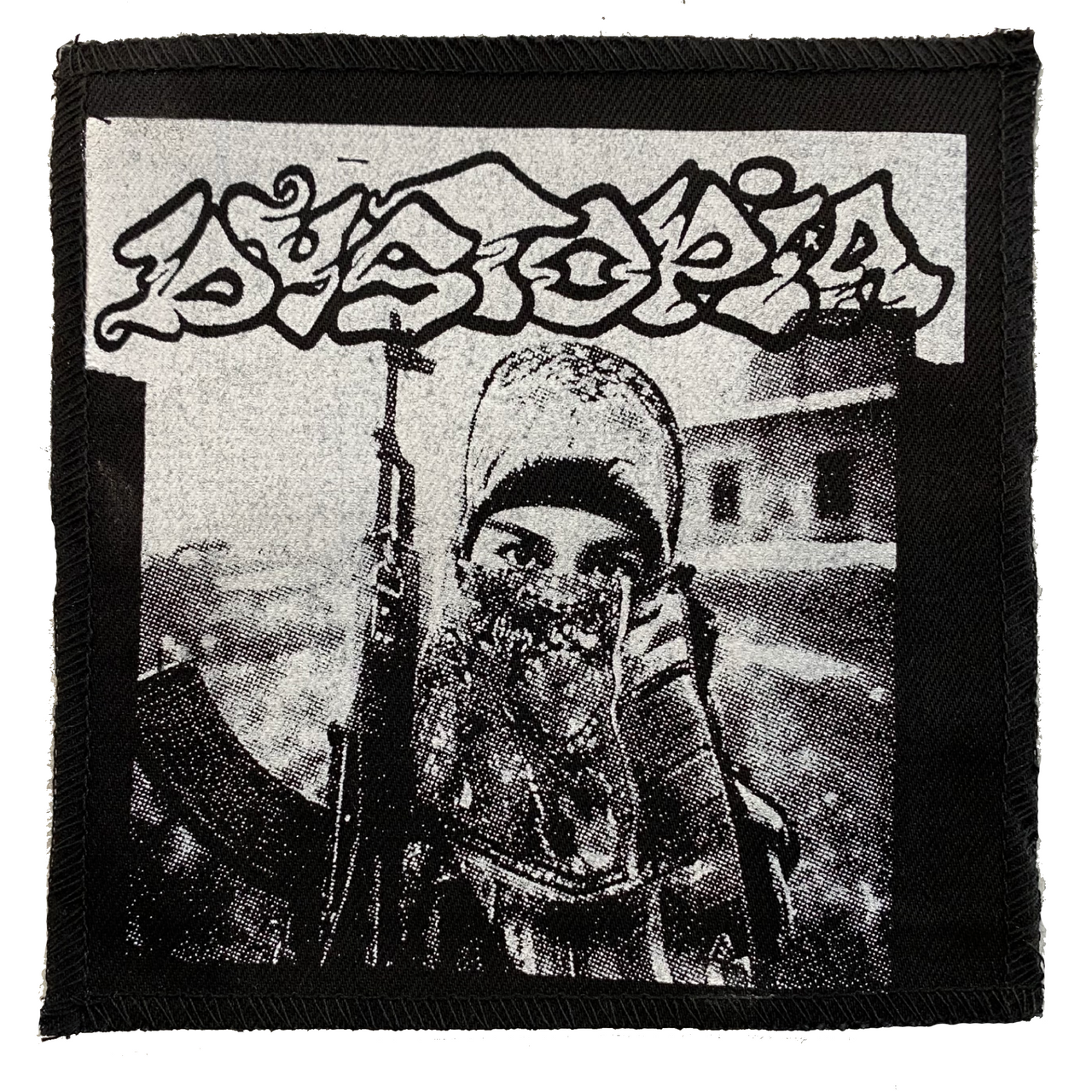 Dystopia Black Aftermath Cloth Patch