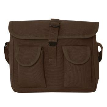 Brown Canvas Ammo Shoulder Bag