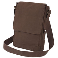 Thumbnail for Brown Vintage Canvas Military Tech Bag