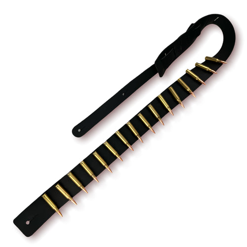 Brass Bullet Guitar Strap