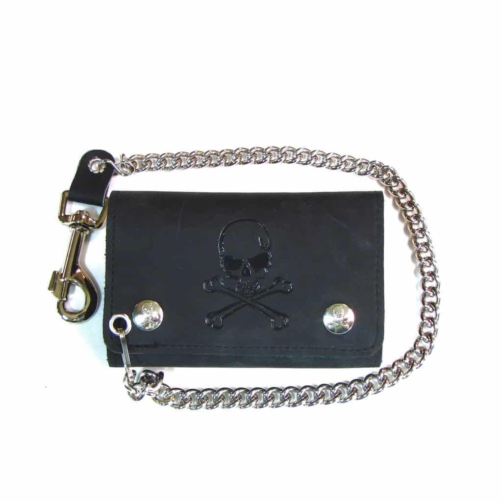 Skull and Crossbones Mid-Size Wallet