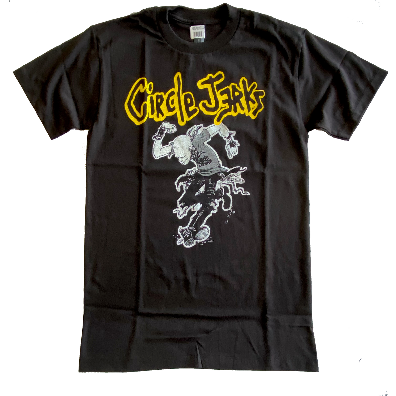 Circle Jerks Blk/White Skank Man T-Shirt