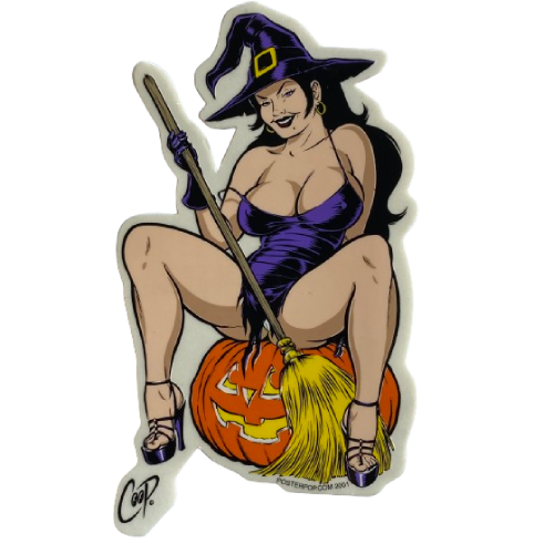 Coop Witchy-Poo Sticker