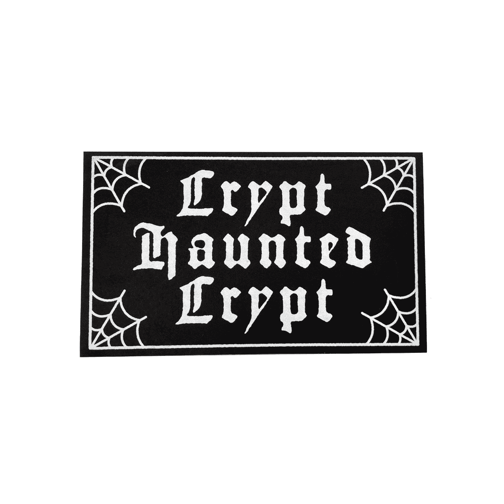 Crypt Haunted Crypt Rug
