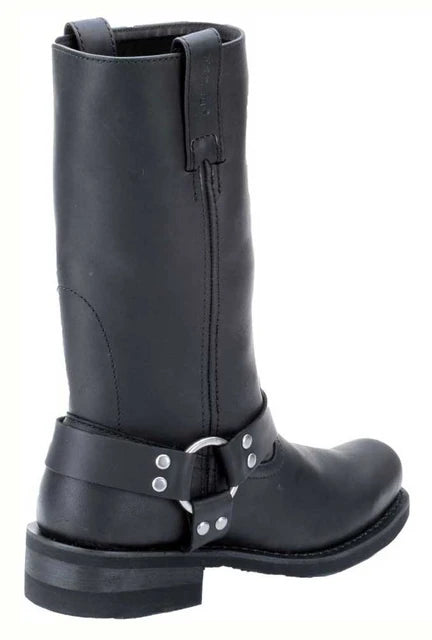 Harley Davidson Darren Brown Leather Engineer Boots . D93217