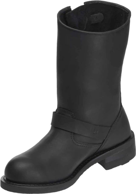 Harley Davidson Darren Brown Leather Engineer Boots . D93217