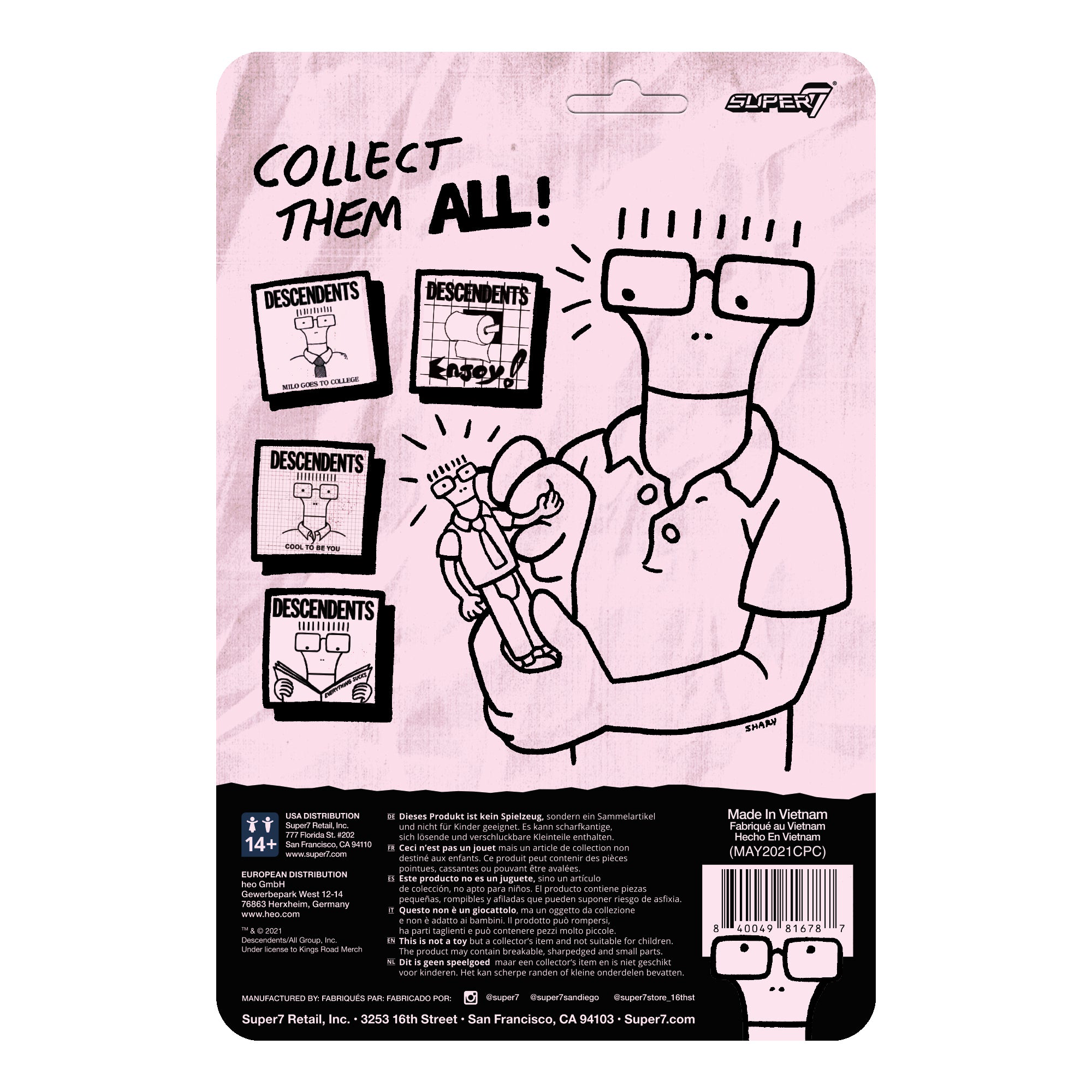 Descendents Milo Figure by Super7