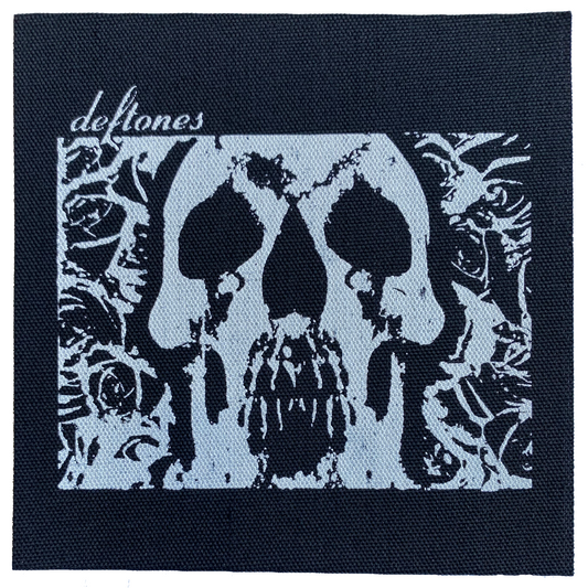 Deftones Skull Cloth Patch