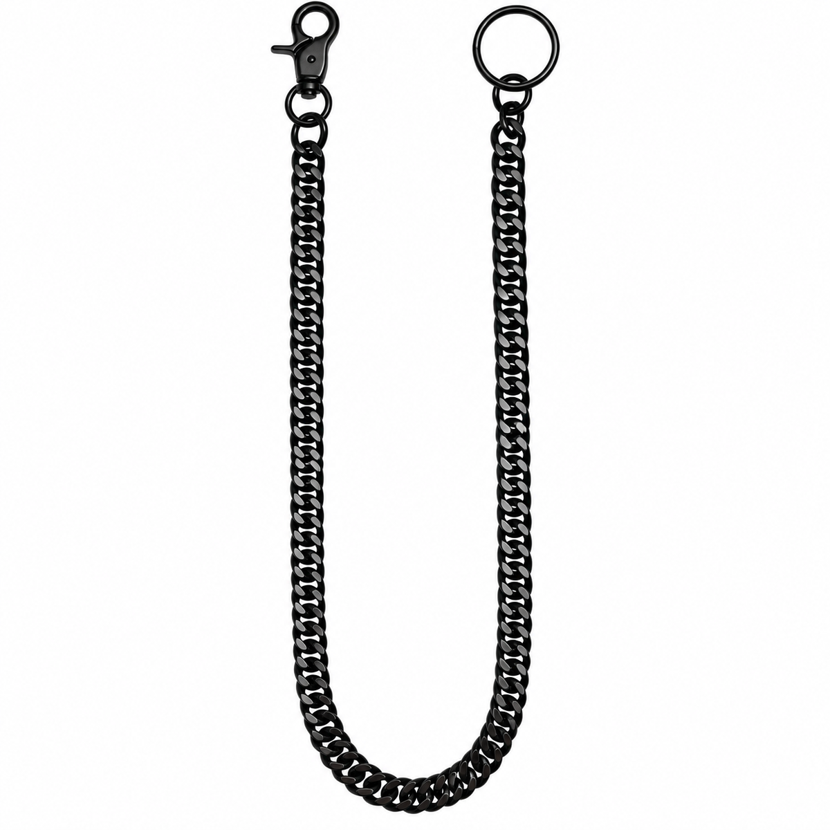 Black Double Link Wallet Chain 21''