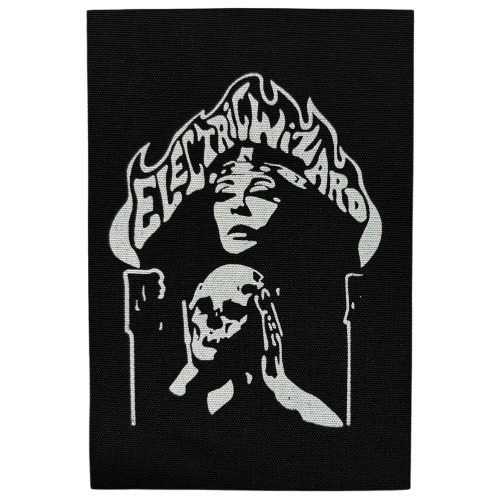 Electric Wizard Skull Cloth Patch