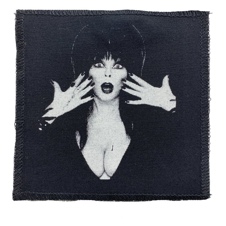 Elvira Black Cloth Patch