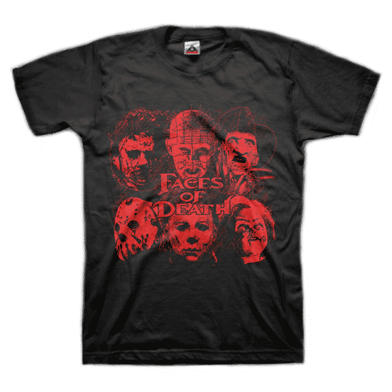 T shirt horror sales