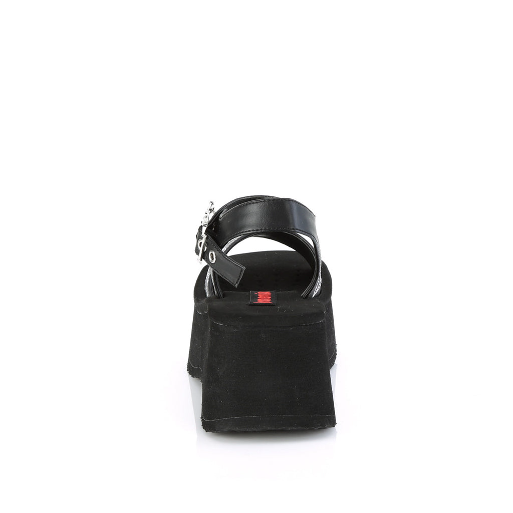 demonia spiderweb sandals