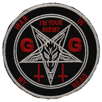 Thumbnail for GG Allin Pentagram Embroidered Patch