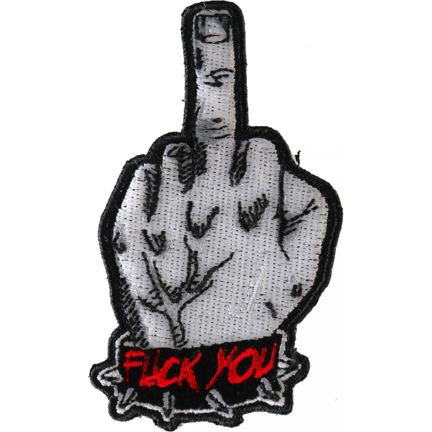 Fuck You Middle Finger Patch