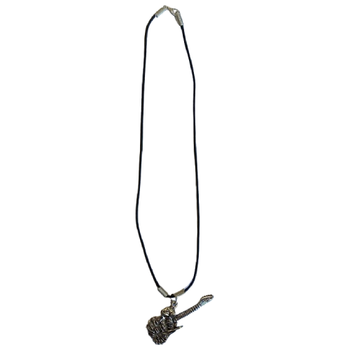 Guitar Skull Necklace