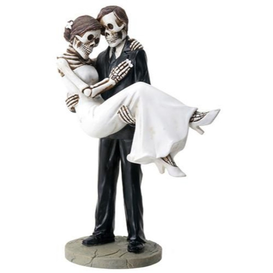 Skeleton Husband and Wife Figurine