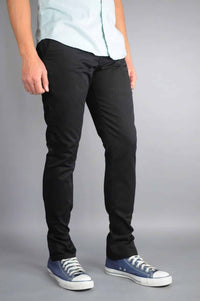 Thumbnail for Black Chino Pants by Neo Blue