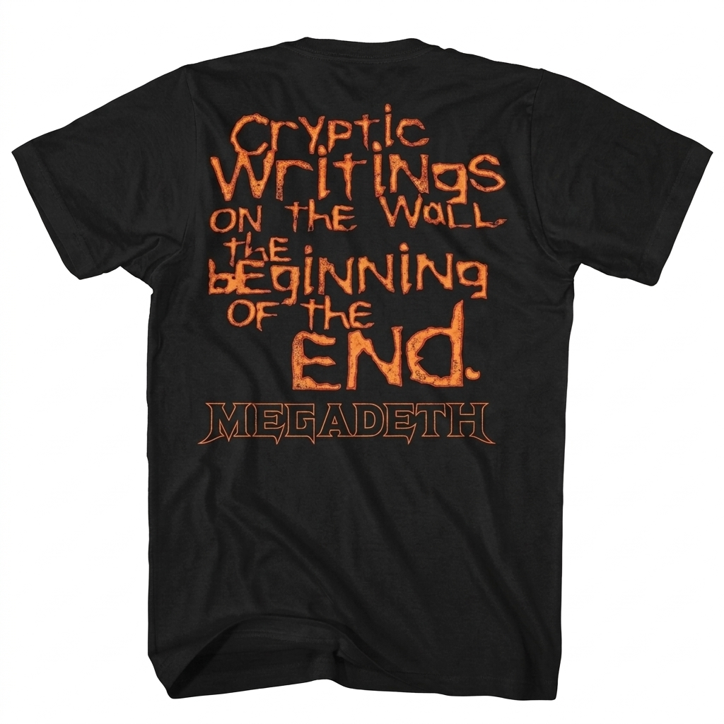 Megadeth Cryptic Writings  T-Shirt
