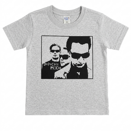 Grey Depeche Mode Kids T-Shirt
