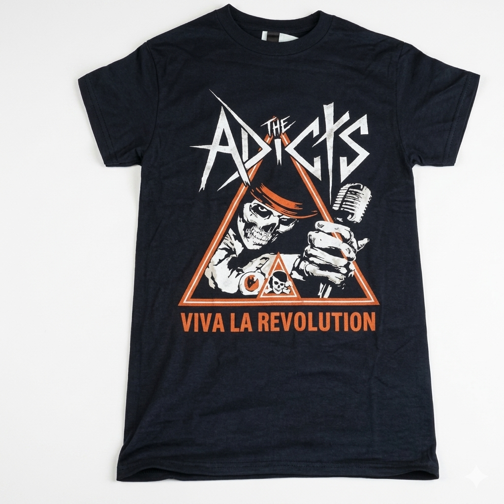 The Adicts Viva La Revolution T-Shirt