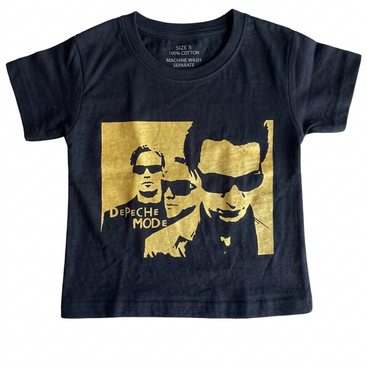Black Depeche Mode Kids T-Shirt