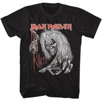 Thumbnail for Iron Maiden Red And White Killers T-Shirt