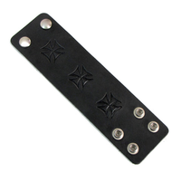 Thumbnail for Iron Cross Embossed Leather Wristband