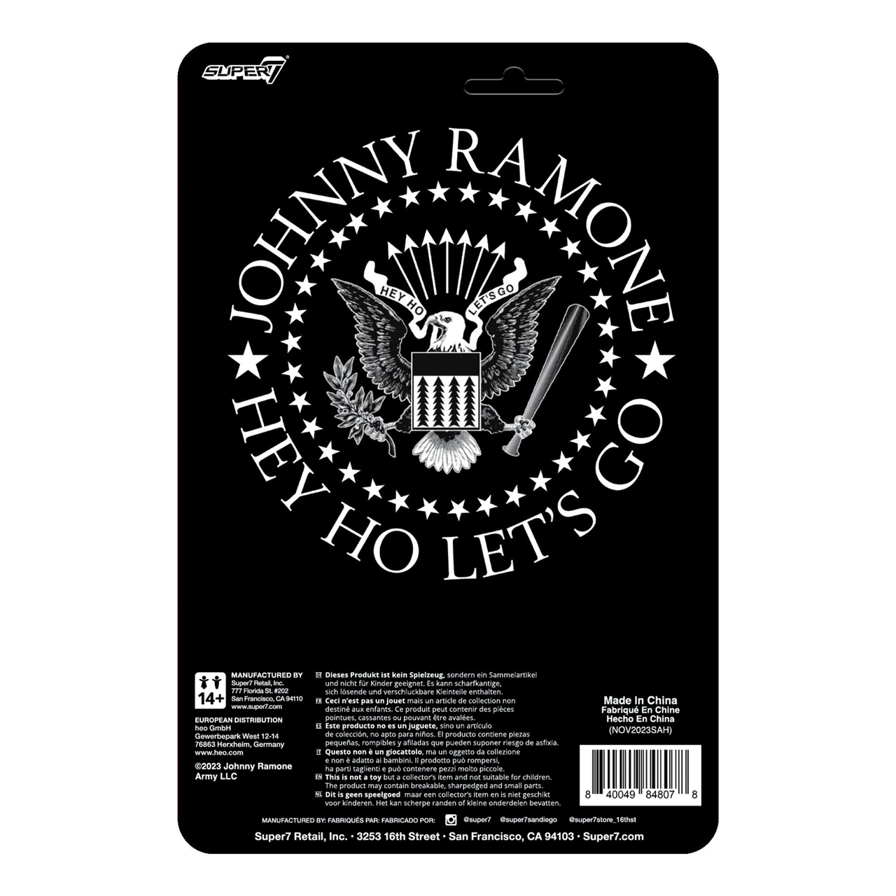 Johnny Ramone Figurine by Super7
