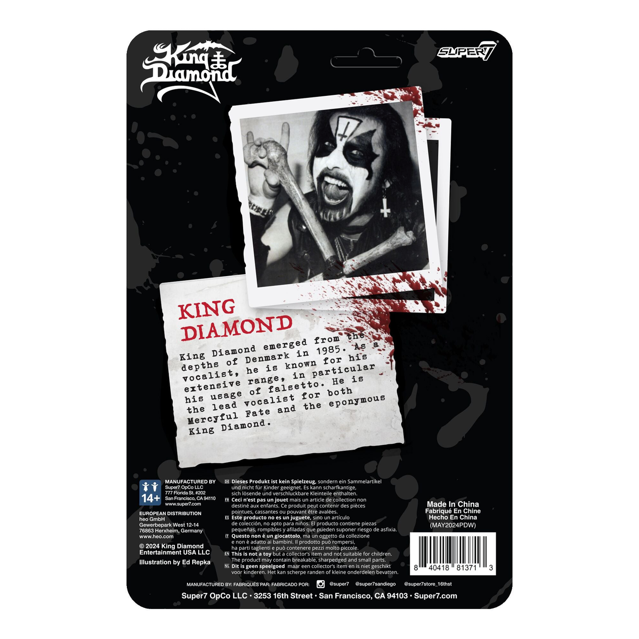 King Diamond Figurine by Super7