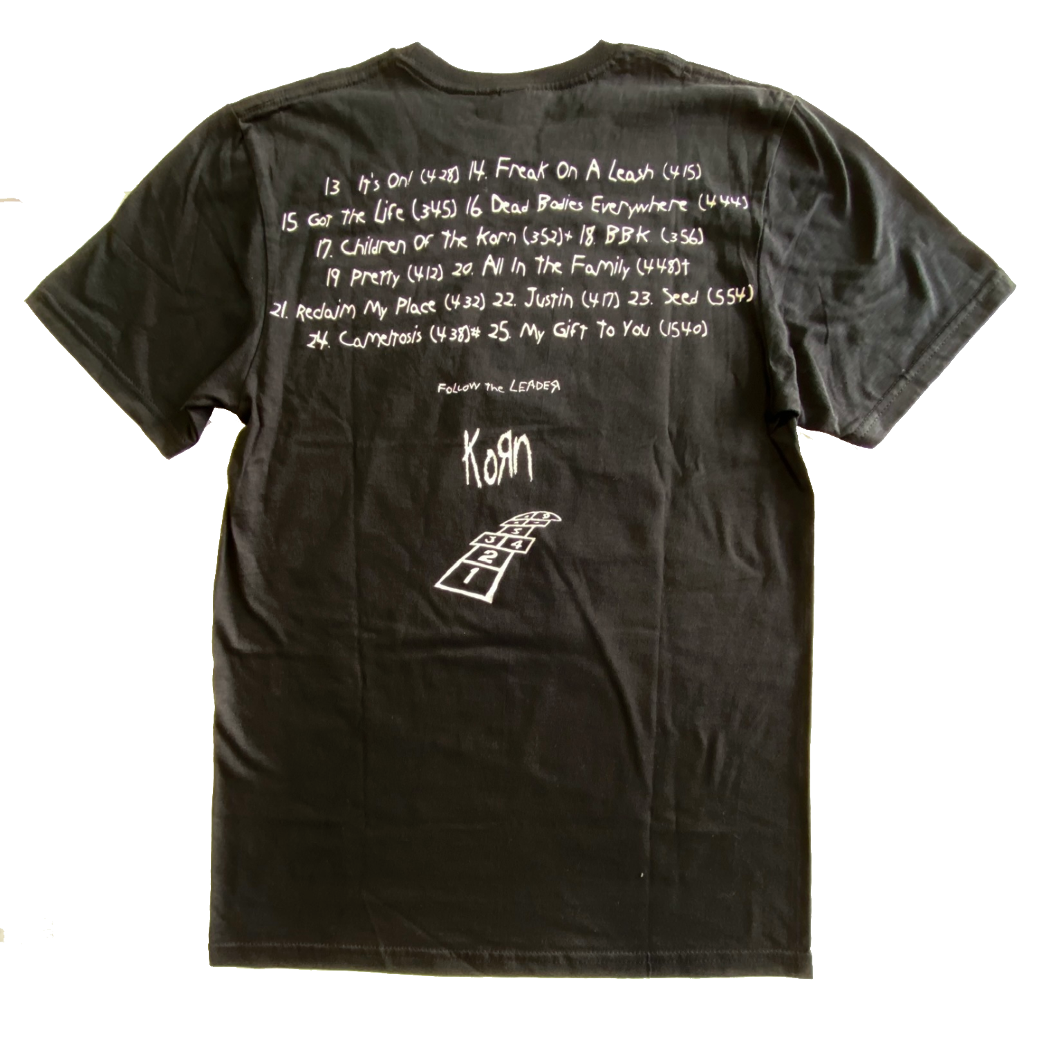 Korn Follow the Leader Tシャツ　リメイク Korn Follow The Leader T-Shirt – Red Zone