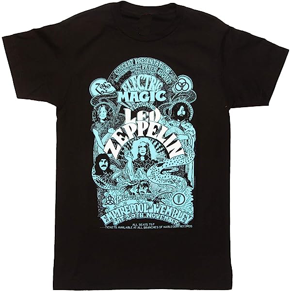 Led zeppelin electric sales magic t shirt