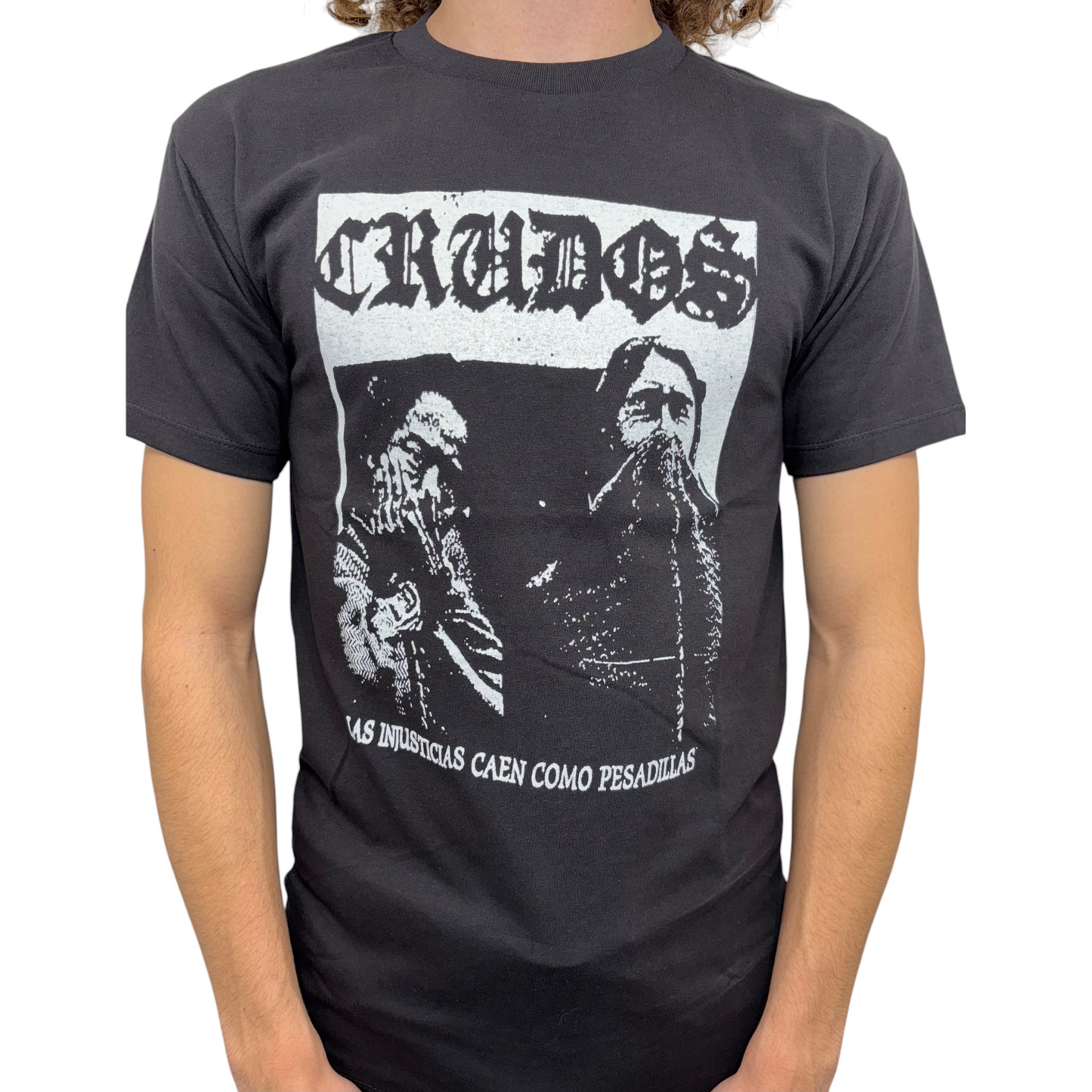 Los Crudos Las Injusticias Caen Como Pesadillas T-Shirt