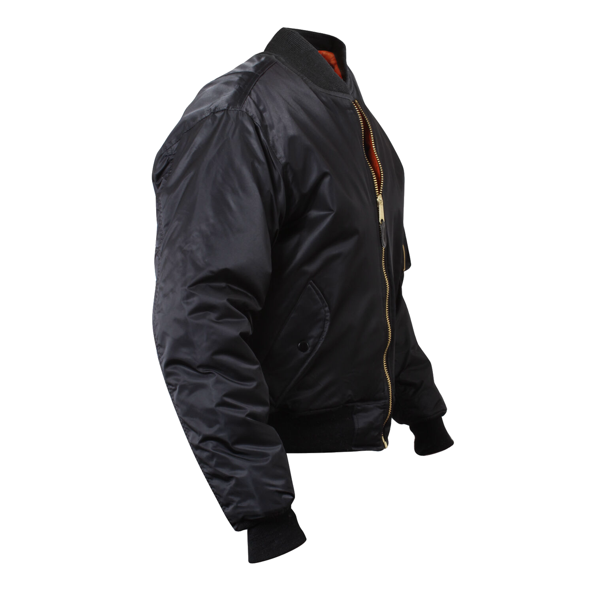 Rothco Black MA-1 Flight Bomber Jacket