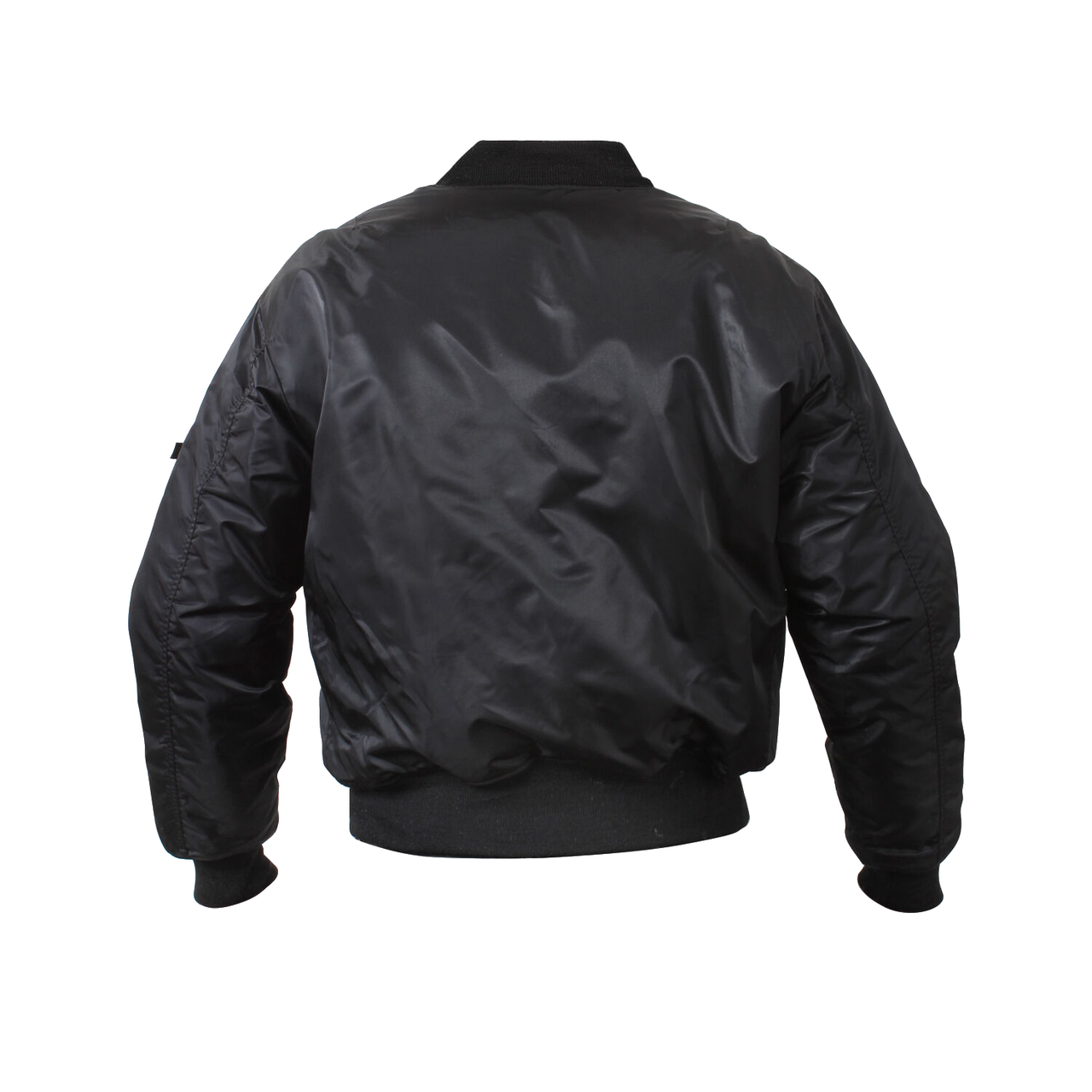 Black MA-1 Flight Bomber Jacket