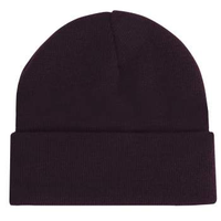 Thumbnail for Maroon Cuff Beanie