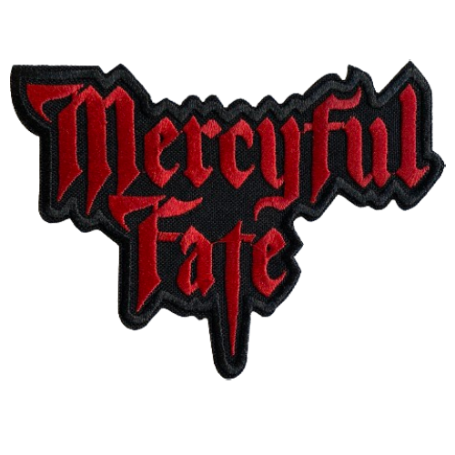 Mercyful Fate Red Embroidered Patch