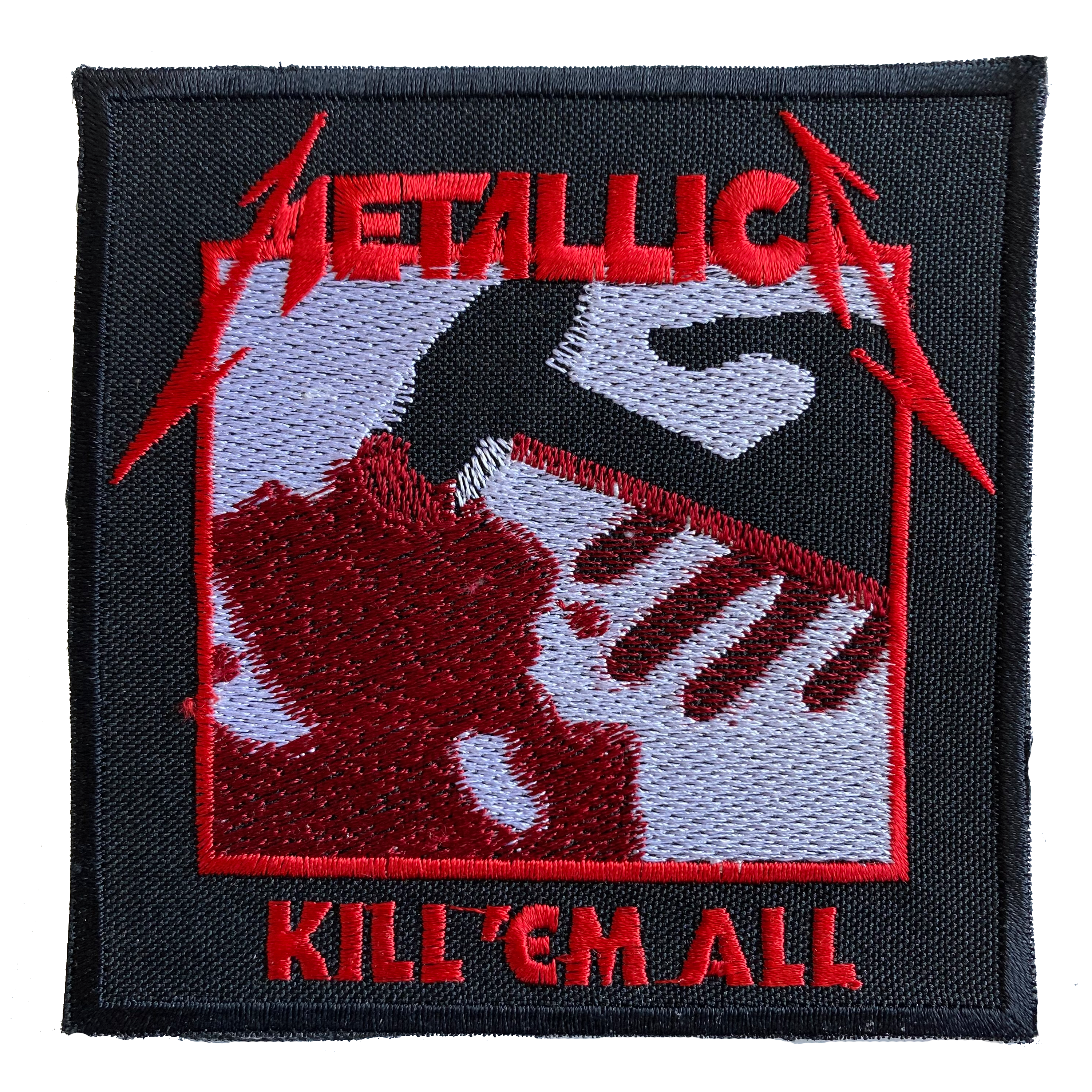 Metallica Kill Em All Embroidered Patch