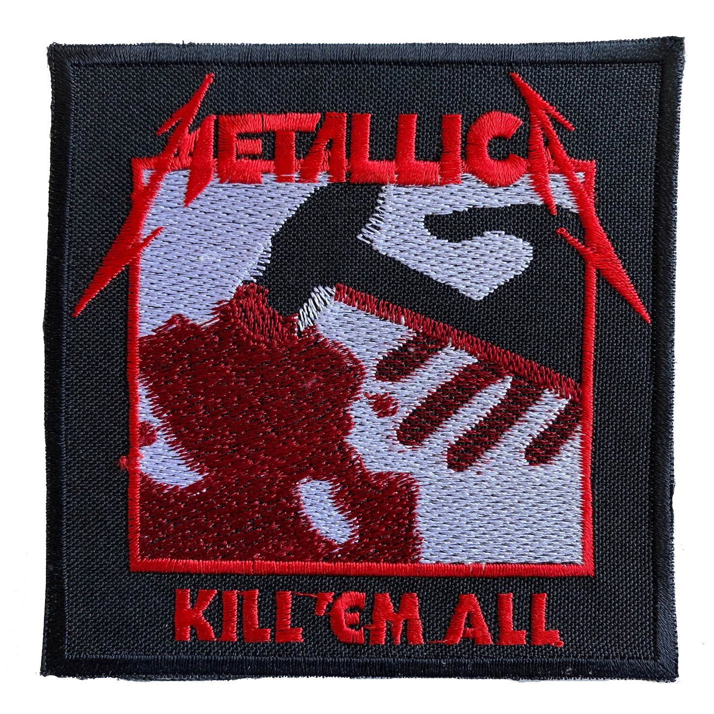 Metallica Kill Em All Embroidered Patch